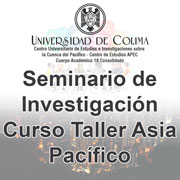 Seminario de Investigacion Curso Taller Asia Pacifico