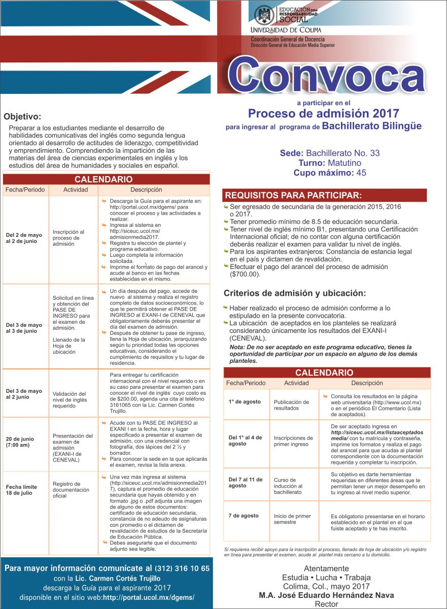 Dirección General de Educación Media Superior